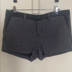 Merona Black and White Shorts